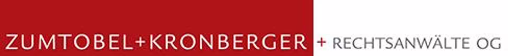 Logo Zumtobel + Kronberger + Rechtsanwälte OG
